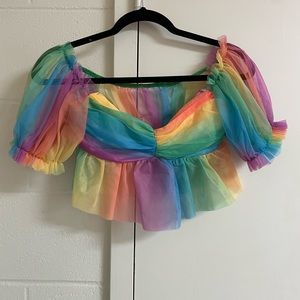 Rainbow Party Top